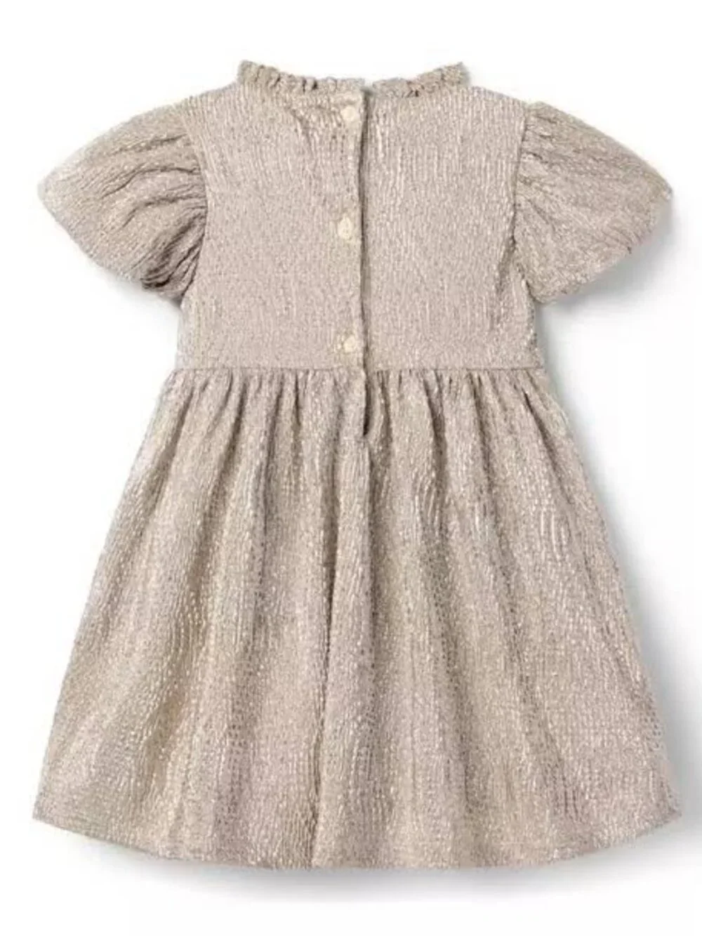 GORGEOUS JANIE AND JACK The Golden Glow GOLD DRESS SIZE 3T